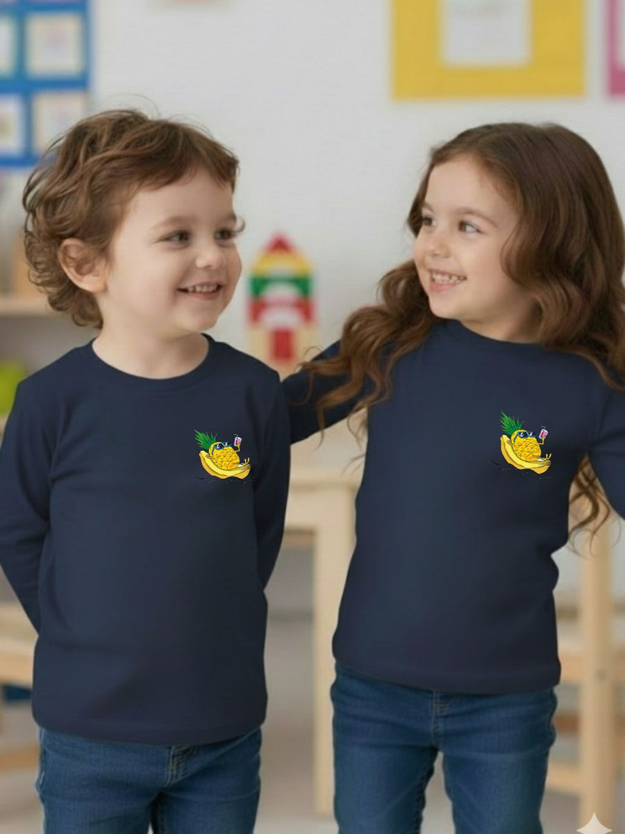 Rigo Kids Printed Terry T-Shirt – Soft & Comfortable – rigoindia