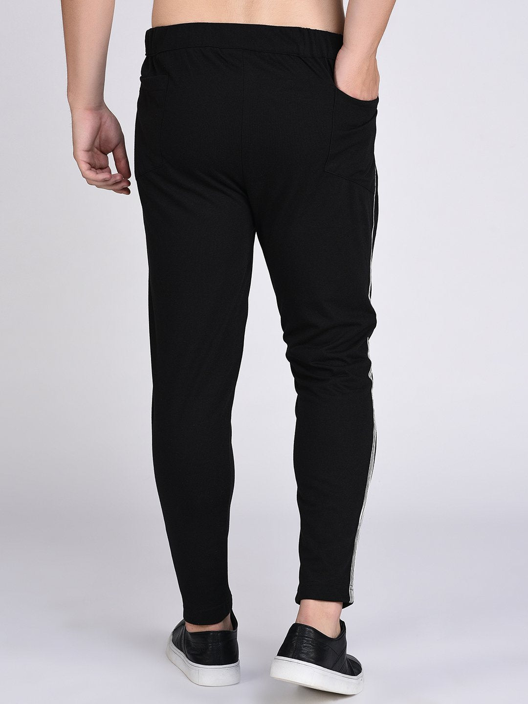 Trendy Pant Type Track Pant Lower Black Color